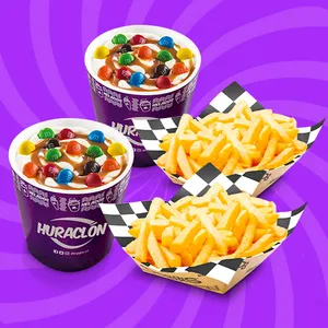 2x Huraclón M&M + 2x Papas Grandes