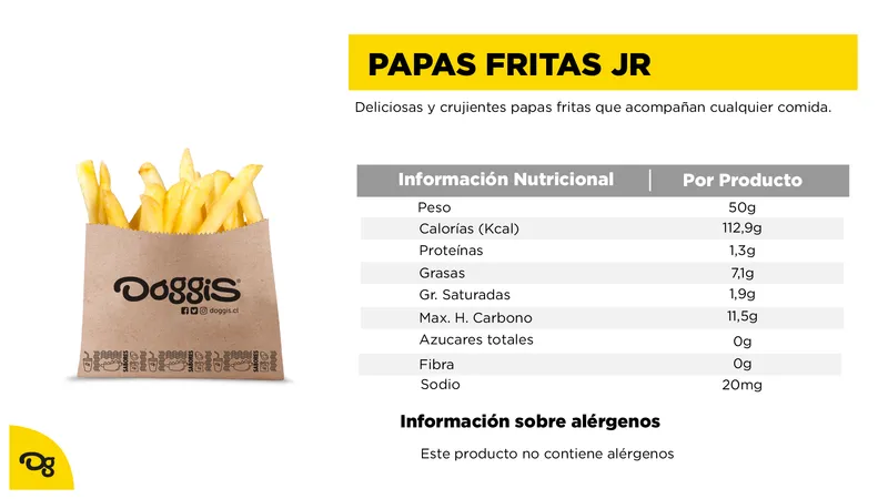 Papas fritas